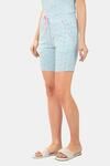 Amante Sleep Shorts - Blue Bow Print — thumbnail 2